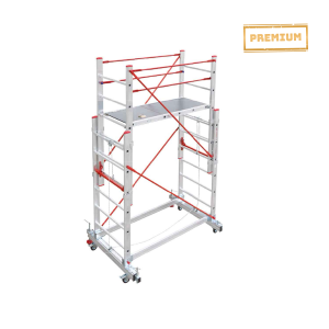 İki Parça İpli Makaralı Alüminyum İskele